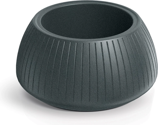 Lillepott Coro Bowl 40 cm grafiit