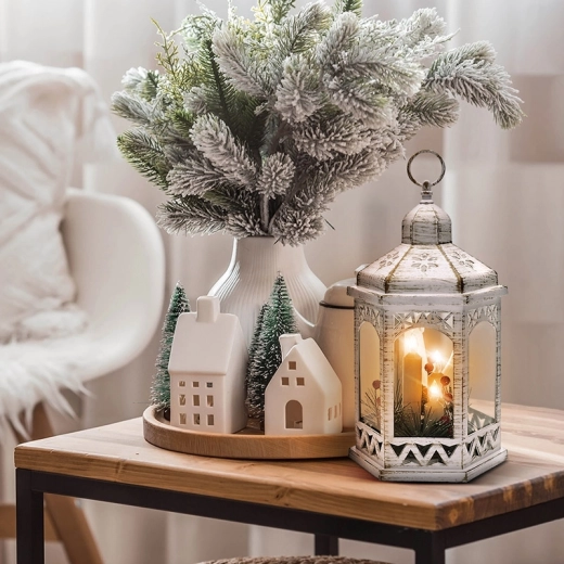 Elegant white design and decoration