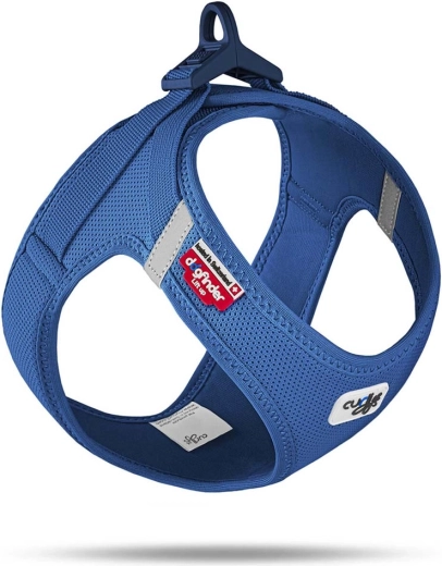 Curli air-mesh koerarakmed klõpskinnitusega, sinine, suurus L (8–13 kg)