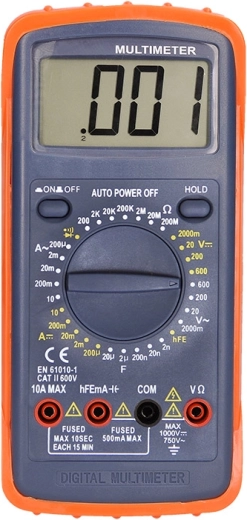 Solight digitaalne multimeeter 600 V/10 A – 1 tk