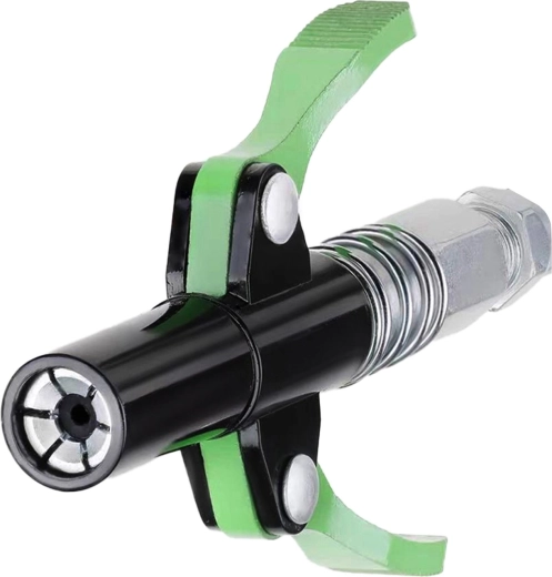 Iseblokeeruv otsik määrdepritsile 10 psi Kalamite-2 kiirliitmikuga ja 30 cm voolikuga (M10) - 1 tk