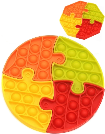 Pop It pusle antistressist kokkupandav Bubble Pops 15 cm - 1 tk