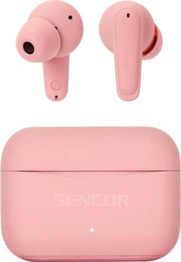 Wireless Earbuds Sencor SEP Grim Rose ANC TWS
