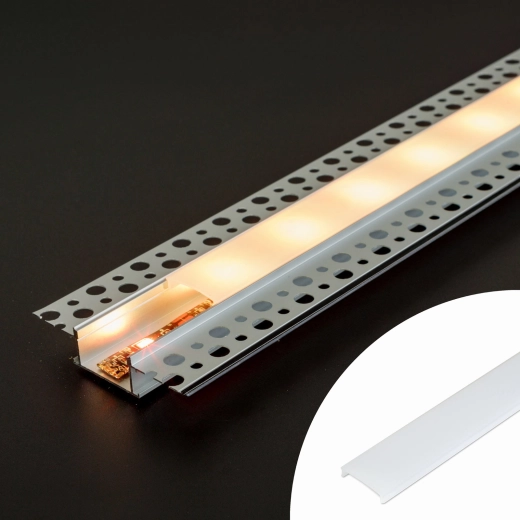 Opalkate LED-alumiiniumprofiilile 41025A1, 1000 mm