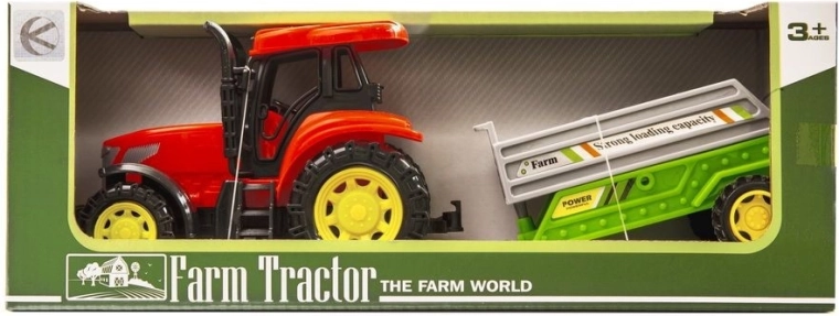 Traktor haagisega – 1 tk