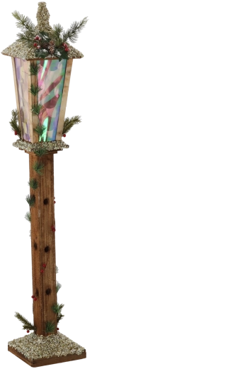 Jõulupuidust LED-latern 120 cm