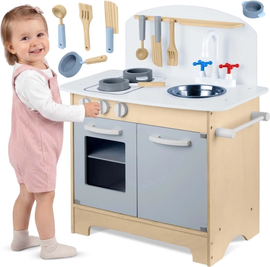 Puidust laste mänguköök Ricokids