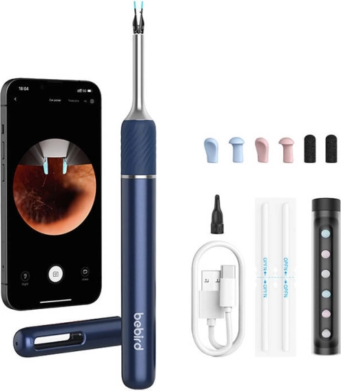Nutikas otoskoop kaameraga BEBIRD Note 5 sinine
