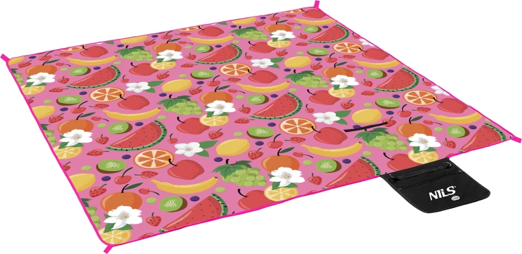 Piknikutekk NILS Camp Fruits 200 × 200 cm