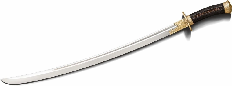 Hiina šaškal Cold Steel Chinese Sabre, käsitsi sepistatud 1060 süsinikteras