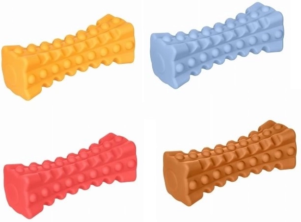 Tugevdatud piiksuv koerakont 15,5 cm – 1 tk