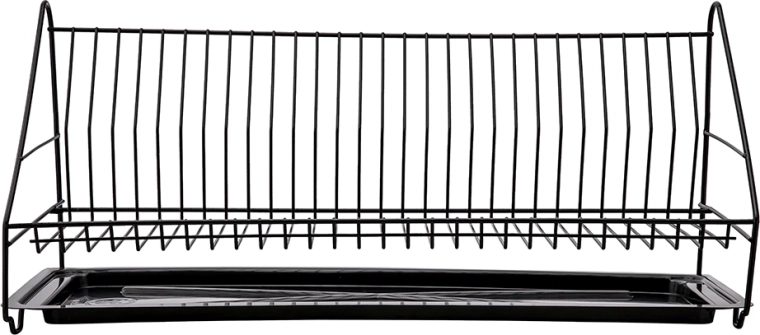 Nõudenõu 60 cm äravoolualusega, must