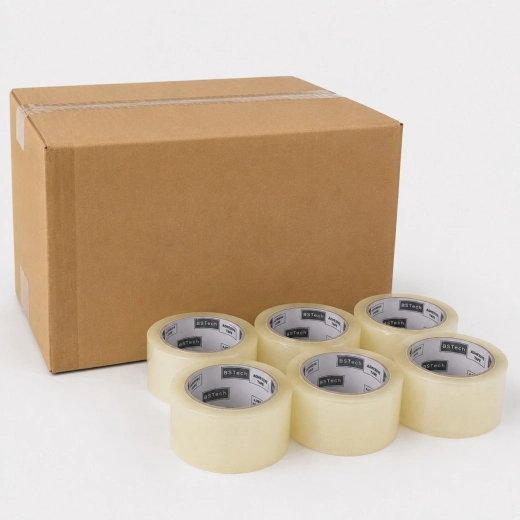 Läbipaistev HOTMELT-pakketeip 48 mm × 66 yd – 1 tk