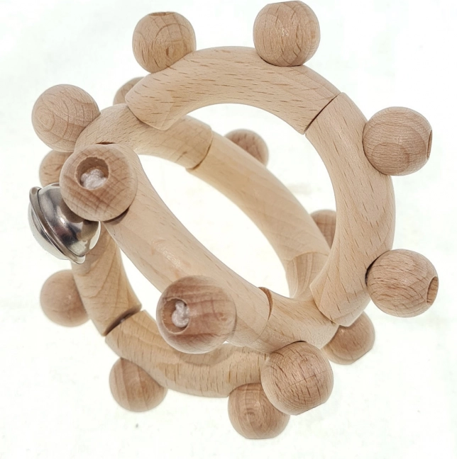 Hess Motorized Natural Rattle for Children