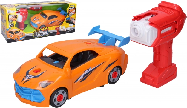 Kokkupandav puldiga juhitav RC-auto 21 cm