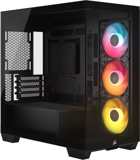 Corsair 2800X RS-R ARGB mATX Panoramic Computer Case – Black