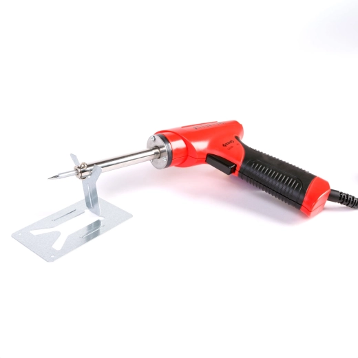 Practical stand and ergonomic handle