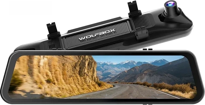 WOLFBOX G900 Pro 4K + 2,5K armatuurlauakaamera tahavaatepeeglis