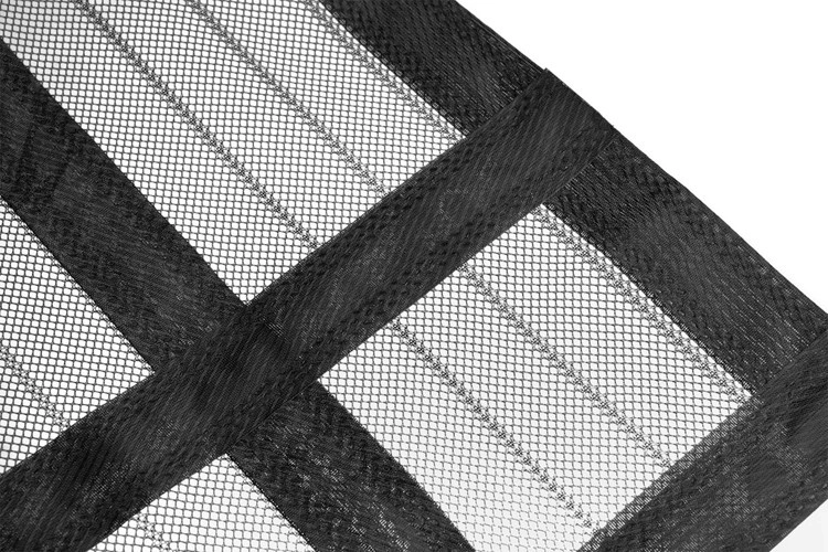 Durable mesh with reinforced edges