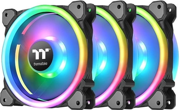 Ventilaator Thermaltake Riing Trio 14 RGB TT Premium (3x140mm, 500–1400RPM)