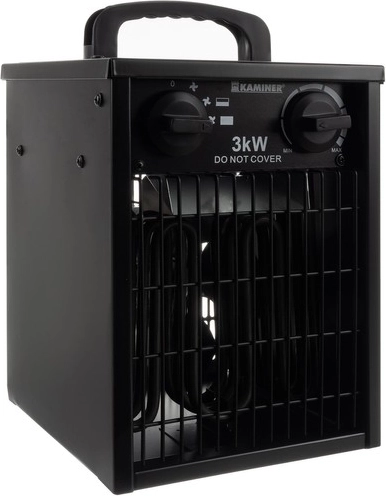 Fast heating thanks to power up to 3 kW
