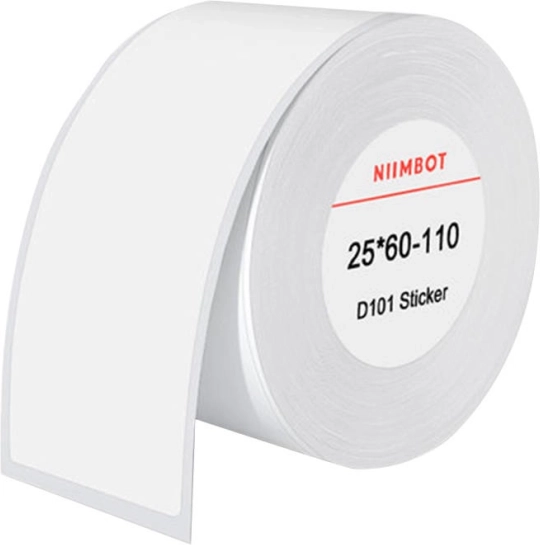 Termosildid Niimbot 25x60 mm valged