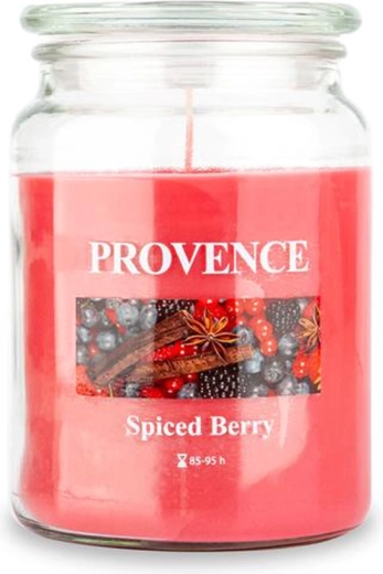 Lõhnaküünal klaasis PROVENCE spiced berry 95 tundi