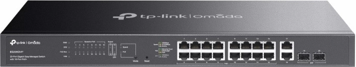 Omada gigabitine Easy Managed switch 16 PoE+ pordiga