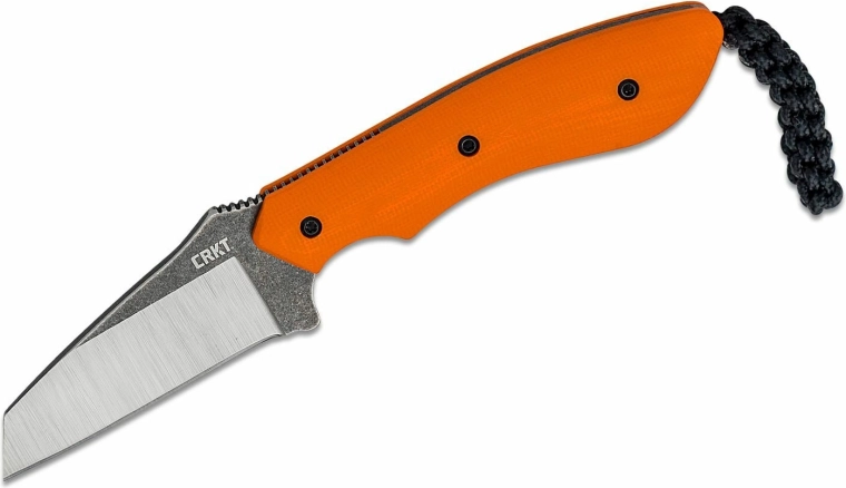 CRKT S.P.I.T. Orange universaalne fikseeritud teraga nuga 5,5 cm