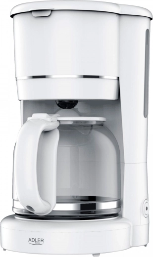 Tilkkohvimasin 1,5 l valge ADLER AD 4383