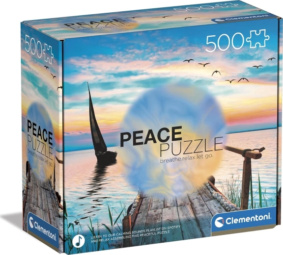 Pusle 500 tükki CLEMENTONI Peace Collection – Peaceful Wind