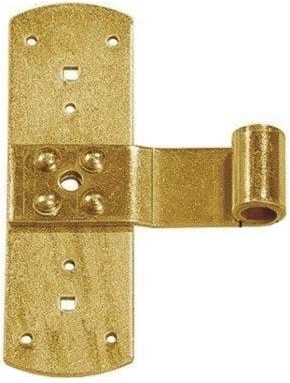 Ristlindi 165 × 110 × 3,0 mm, tihvti läbimõõt 13 mm, kollaselt tsingitud