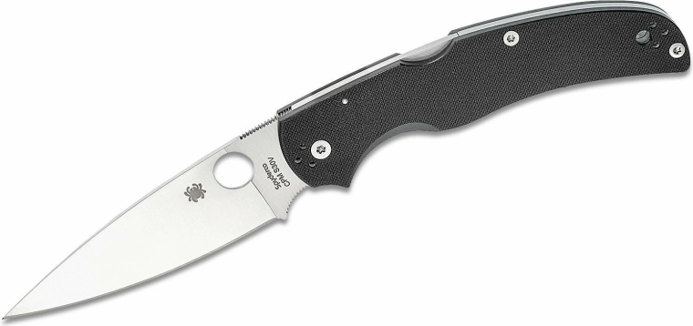 Spyderco Native Chief kokkupandav taskunuga 10,4 cm satin, must G-10 - 1 tk