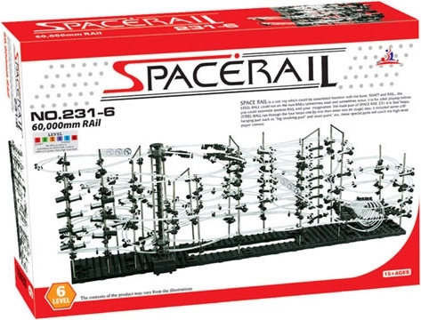 SpaceRail kuuliraja level 6 (60 m)