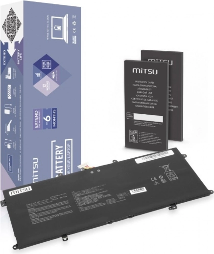 Aku MITSU C41N1904 ASUS ZenBook/VivoBookile 67 Wh 15,48 V