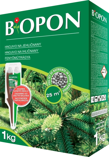 Granuleeritud okaspuuväetis magneesiumiga 1 kg BOPON