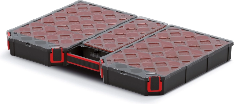 Tager Carbo Plus organiseer läbipaistva kaanega 577 × 390 × 60 mm