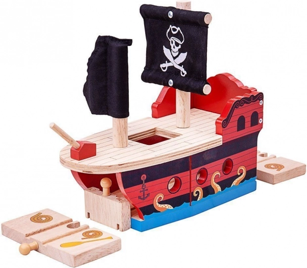 Piraadigaleer Bigjigs Rail