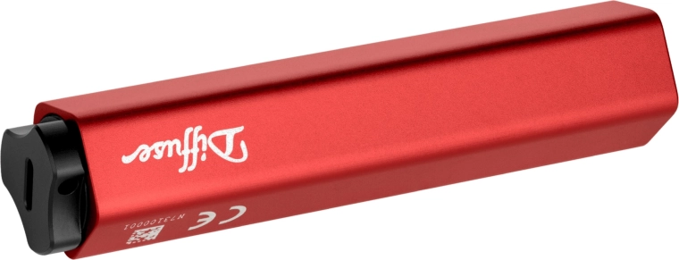 Taskulamp OLIGHT Diffuse Red 700 lm, USB‑C, 14500