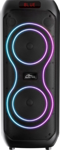 Bluetooth peokõlar MEDIA-TECH Power Audio Max MT3185, 120 W RMS, karaoke, TWS, FM, USB-C
