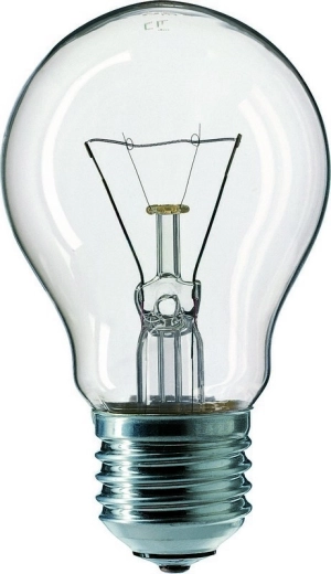 Hõõglamp E27 40 W 240 V läbipaistev TES-LAMP