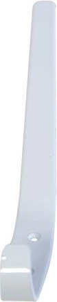 Suur seinakonks 75 × 120 mm, must, komplekt 5 tk