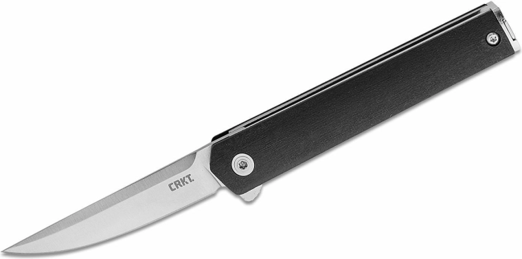 Taskunuga CRKT CEO Compact Black, 6,6 cm, must, GRN