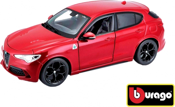 Bburago automudel 1:24 Alfa Romeo Stelvio punane