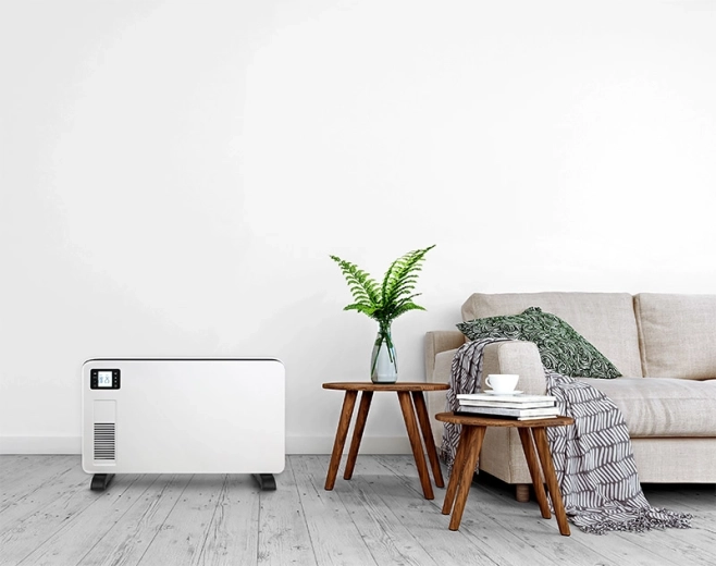 Kiire soojenemine tänu kuni 2300 W võimsusele ja ventilaatorile