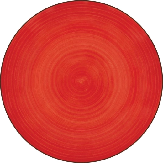 Happy Lamart Dessert Plate – Red