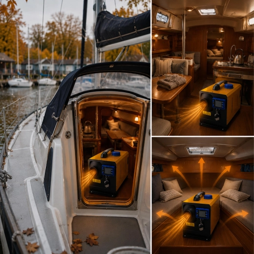 Great for a boat and smaller cabins as well