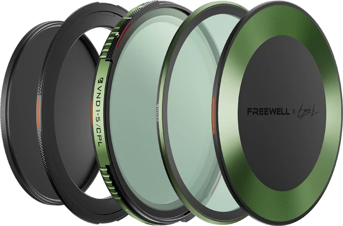 Freewell Brandon Li 86 mm muutuvate ND/CPL-filtrite komplekt