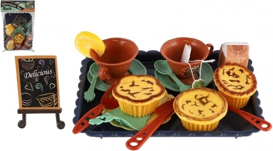 Laste teekomplekt kandikuga, plastist