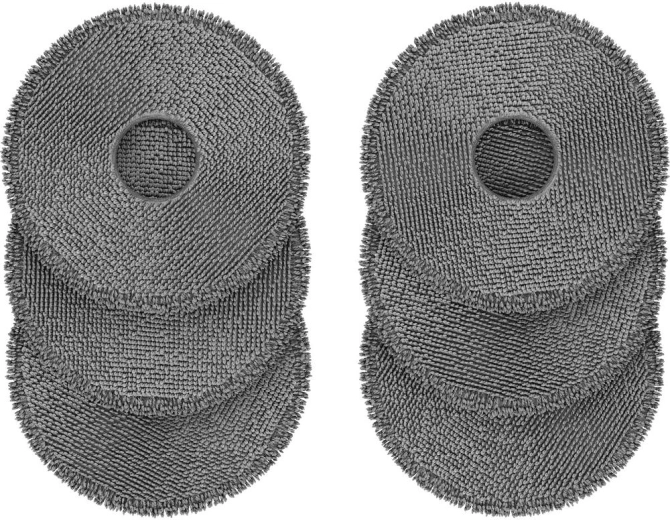 Sencor SRX 9602 Microfiber Mop Pads for SRV 9690WH - 6 pcs